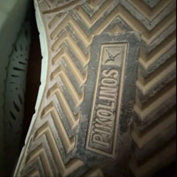 PIKOLINOS Women's Mesina Lace up Nata Cream Lather Shoes Size 7.5-8/38 - Picture 11 of 16